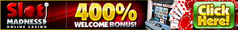 SlotMadness - 100% Welcome Bonus
