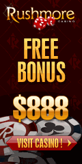 Rushmore Online Casino - Get $888 Free Bonus